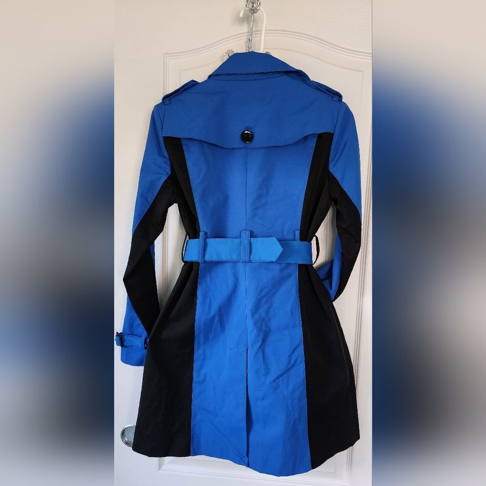 NWOT New York & Company XS/S Trench Coat Water Resistant Rain Jacket Womens - Picture 6 of 6